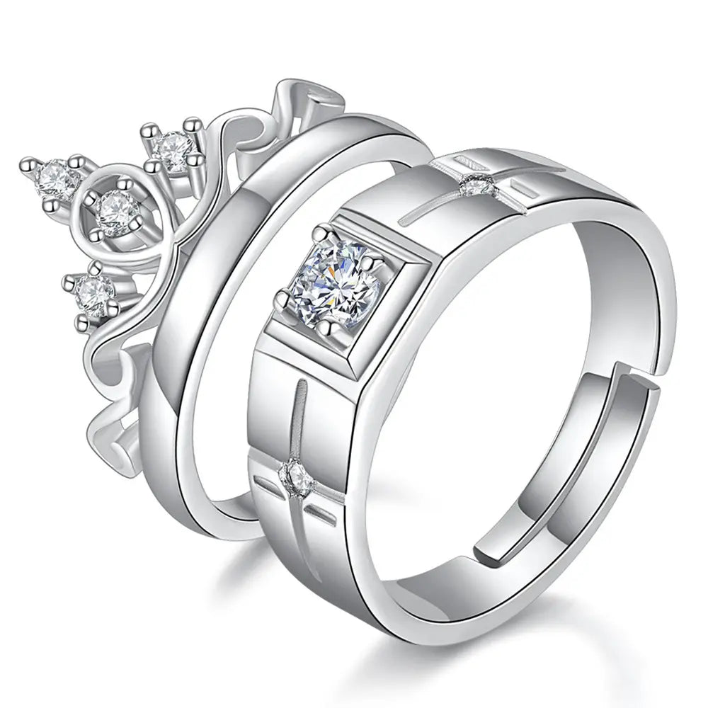 Regal Love Couple Rings