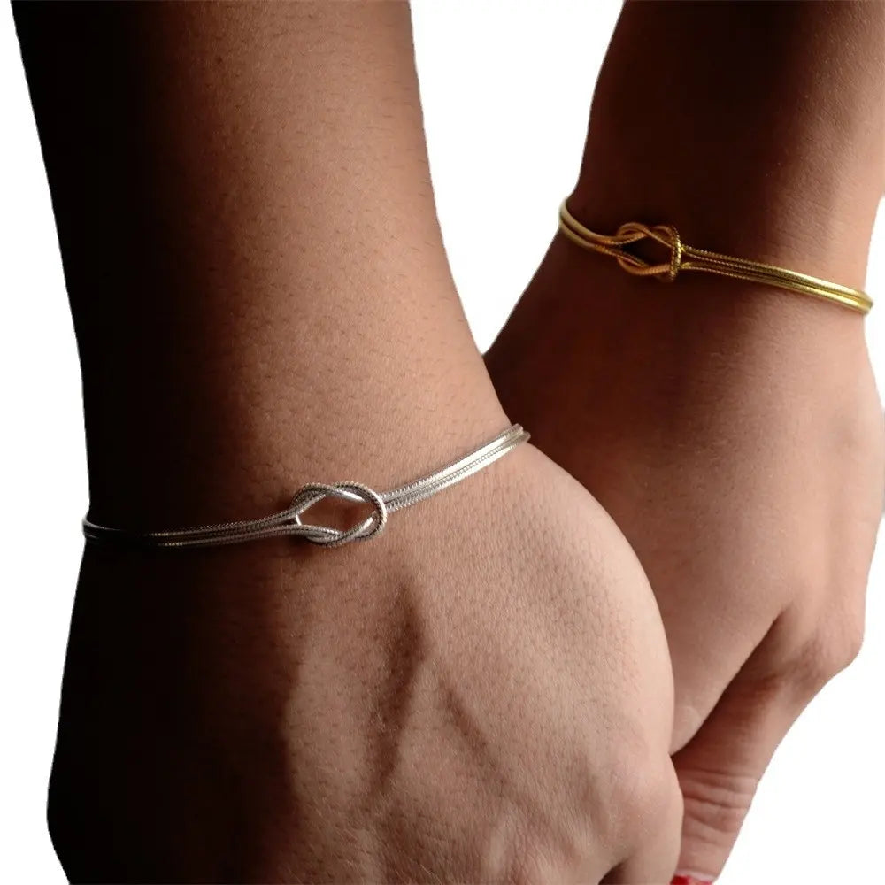 Couple Infinity Knot Bracelet Set (Pack of 2)