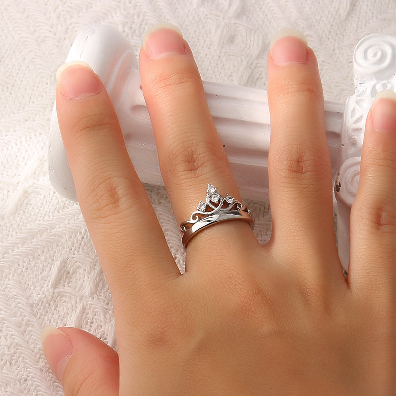 Regal Love Couple Rings