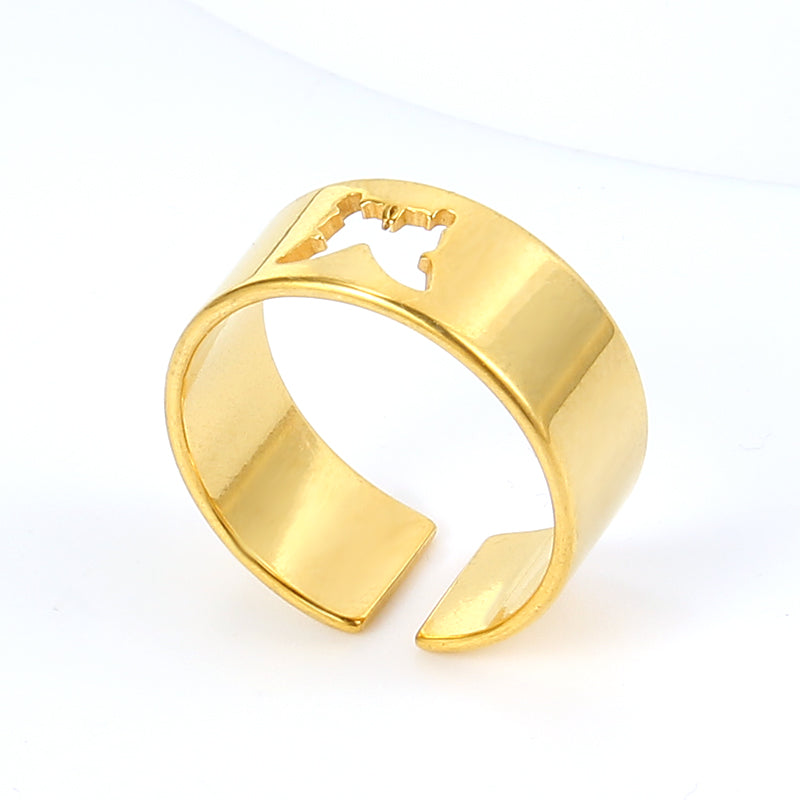 Wings Of Love Couple Rings