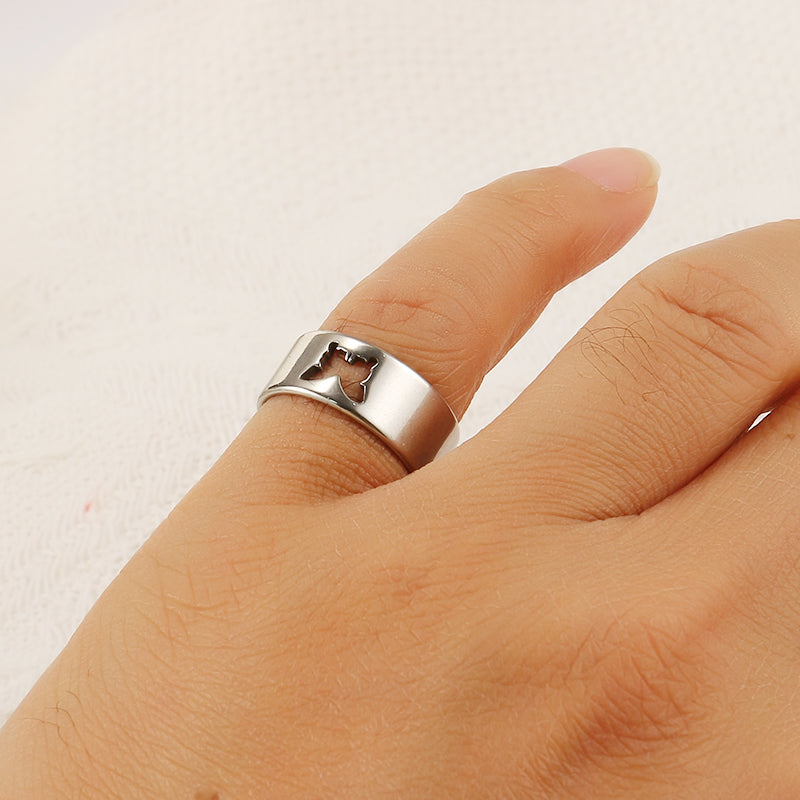 Wings Of Love Couple Rings