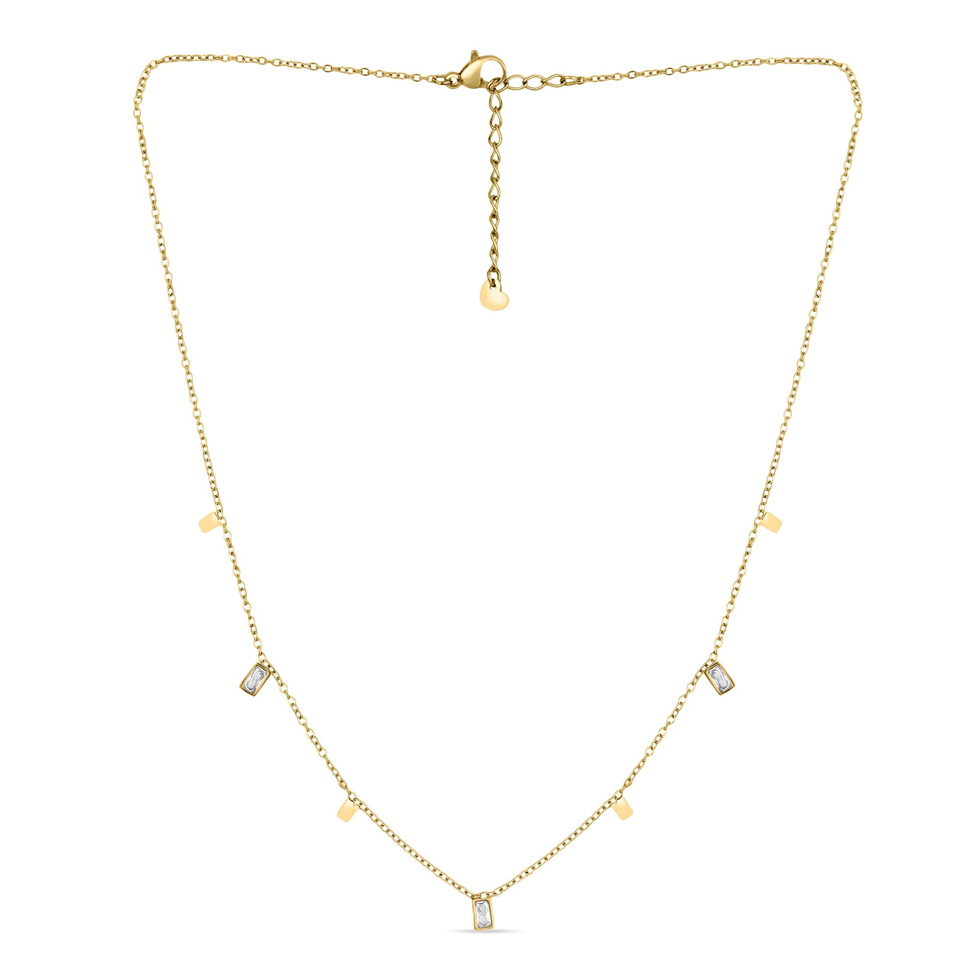 Geometric Edge Necklace - Fab Couture