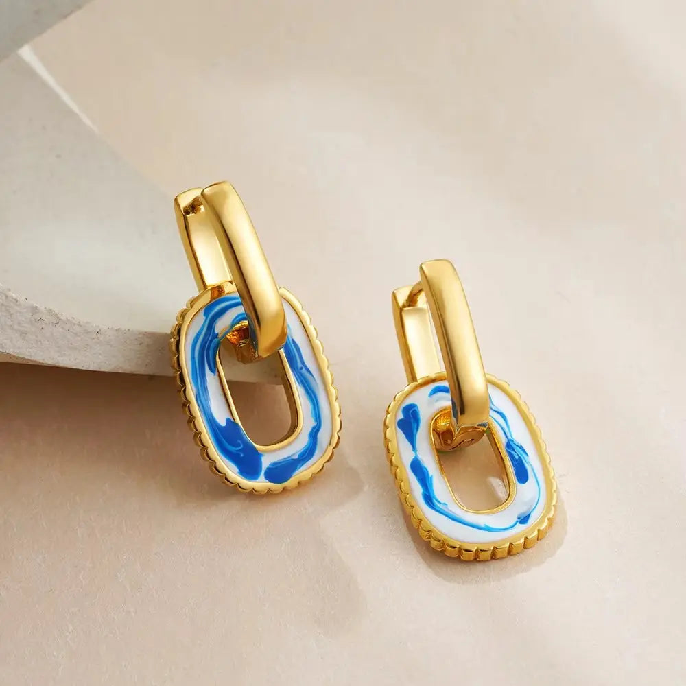 So Bleu Hoops