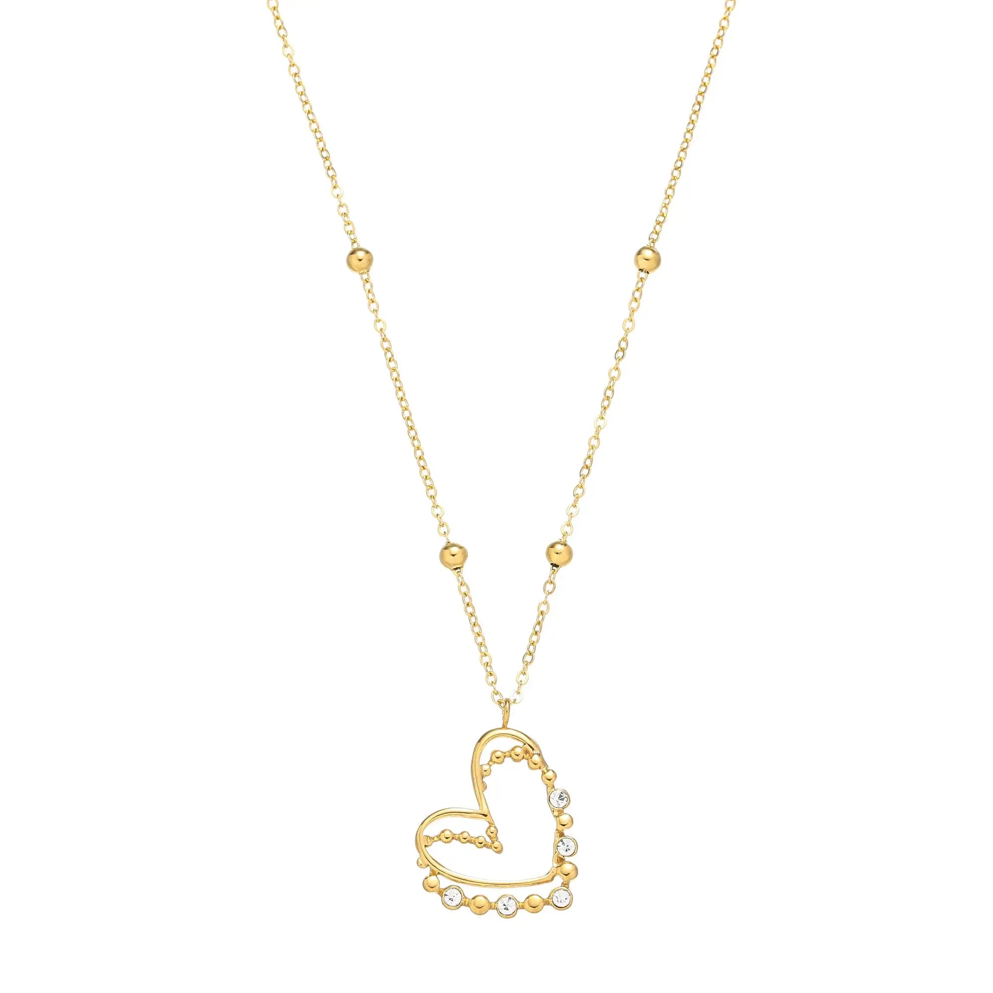 The Halo Heart Pendant