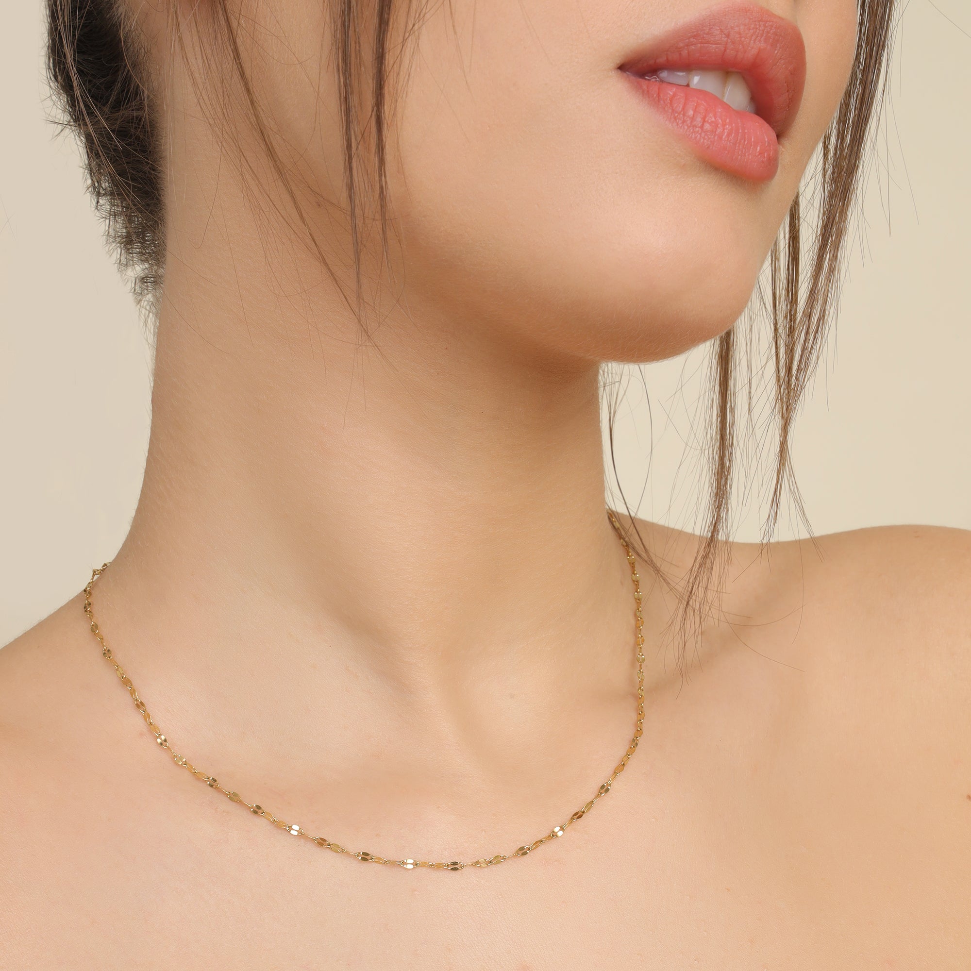 Sequin Chain Necklace