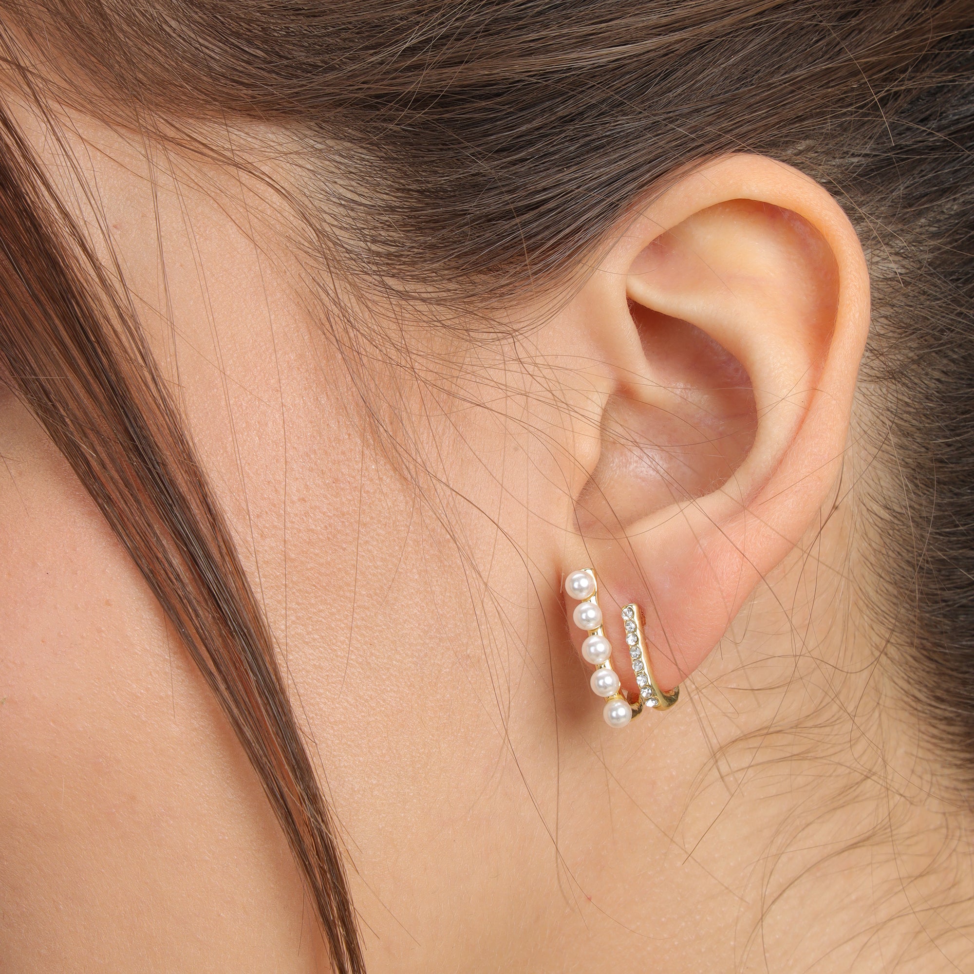 Pearly Sequence Earrings
