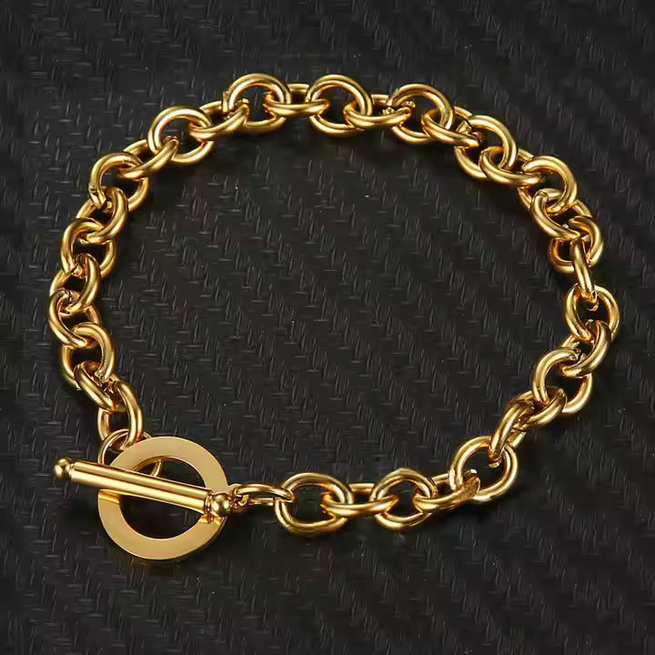 Toggle Charm Bracelet