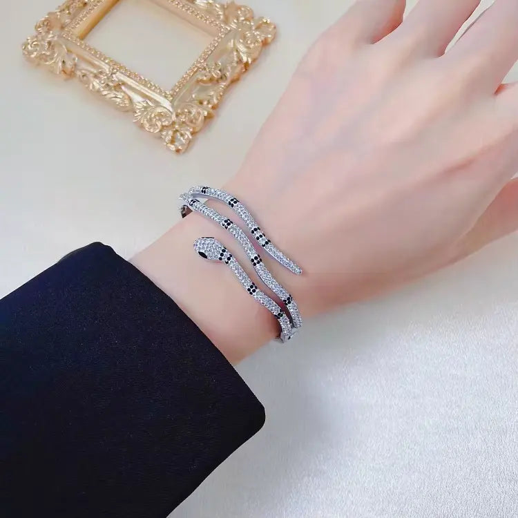 Studded Serpentine Bracelet