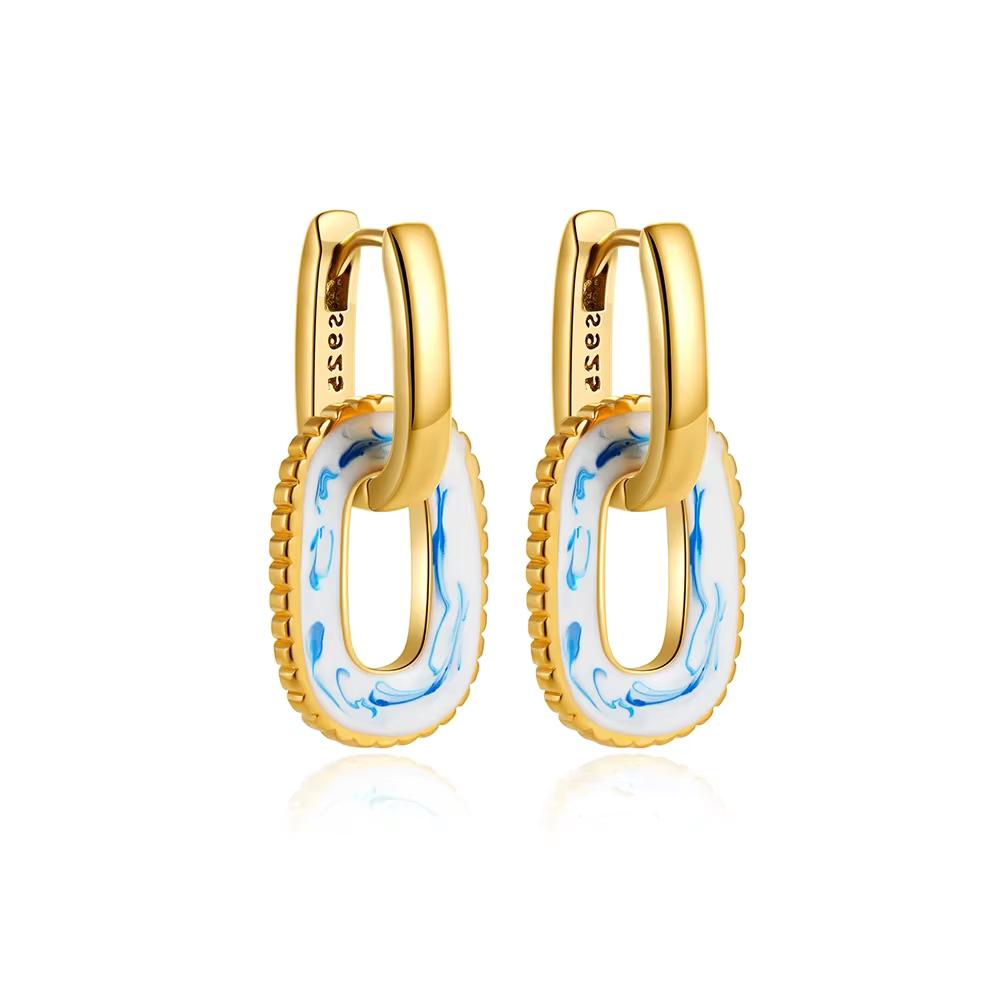So Bleu Hoops