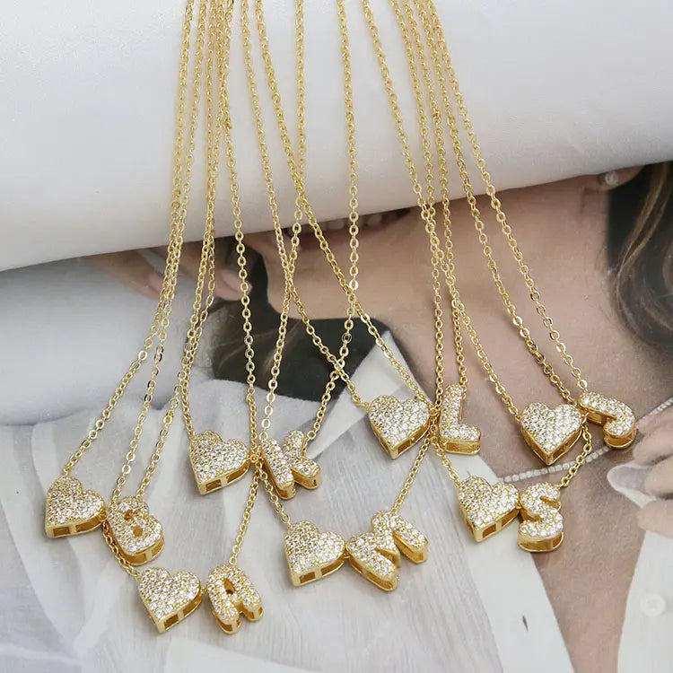 Personalized Amor Initials Pendant