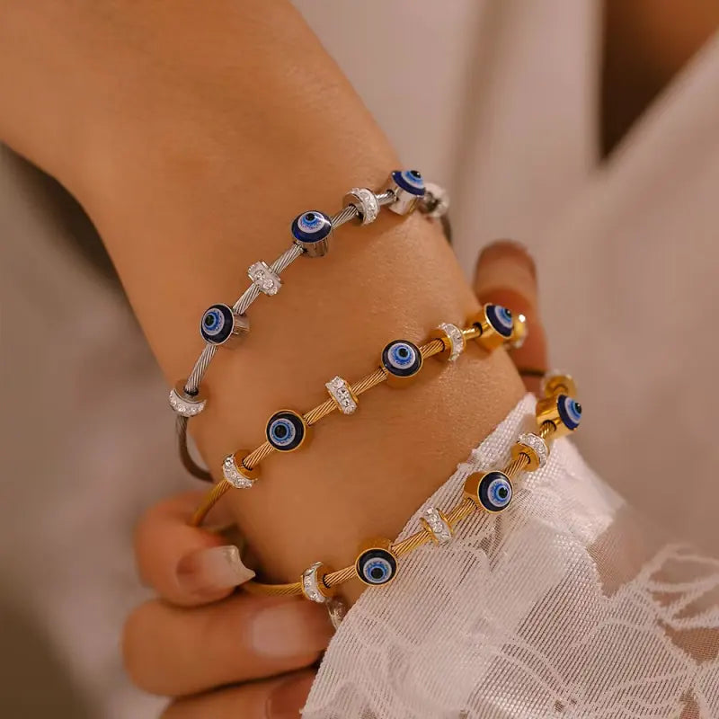 Signature Evil Eye Bangle