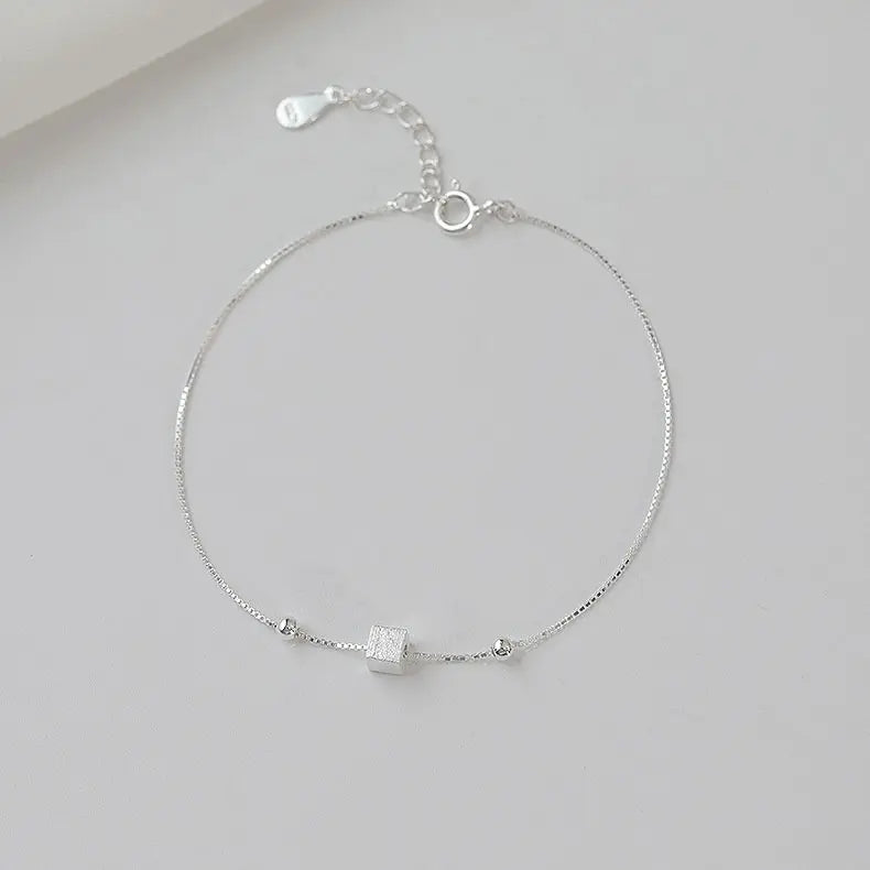 Classic Silver Anklet