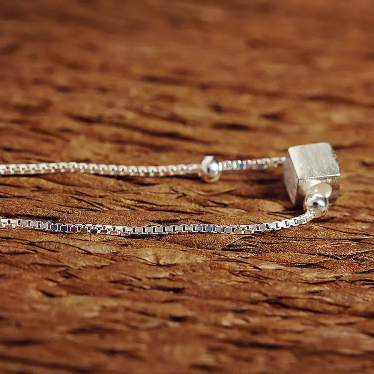 Classic Silver Anklet