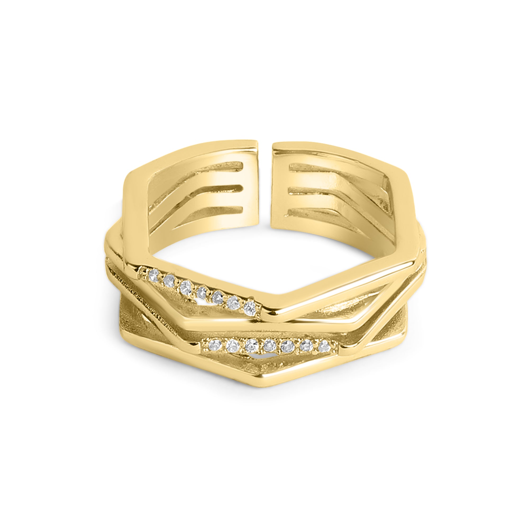 Twisted Geometry Ring