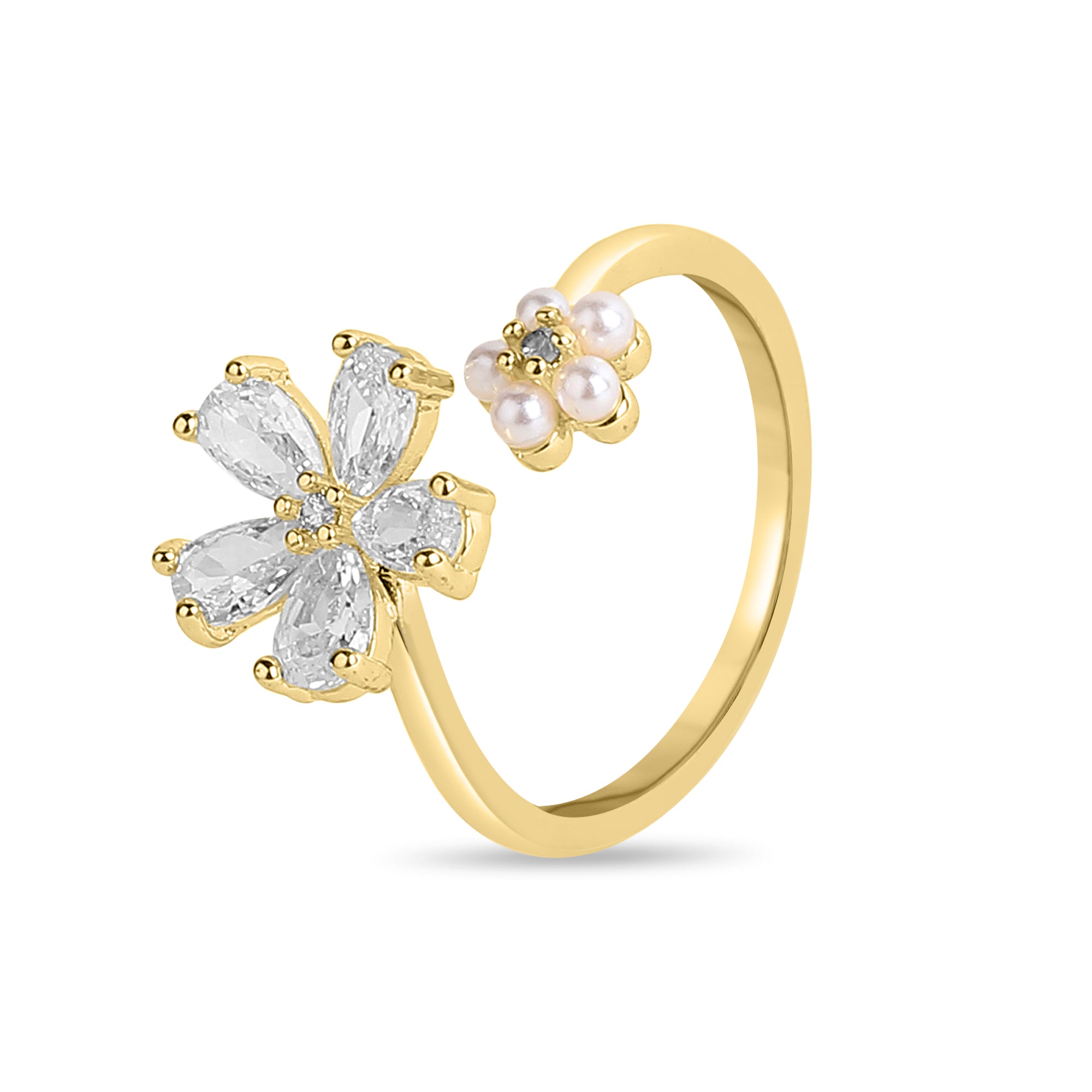 Crystal Blossom Ring