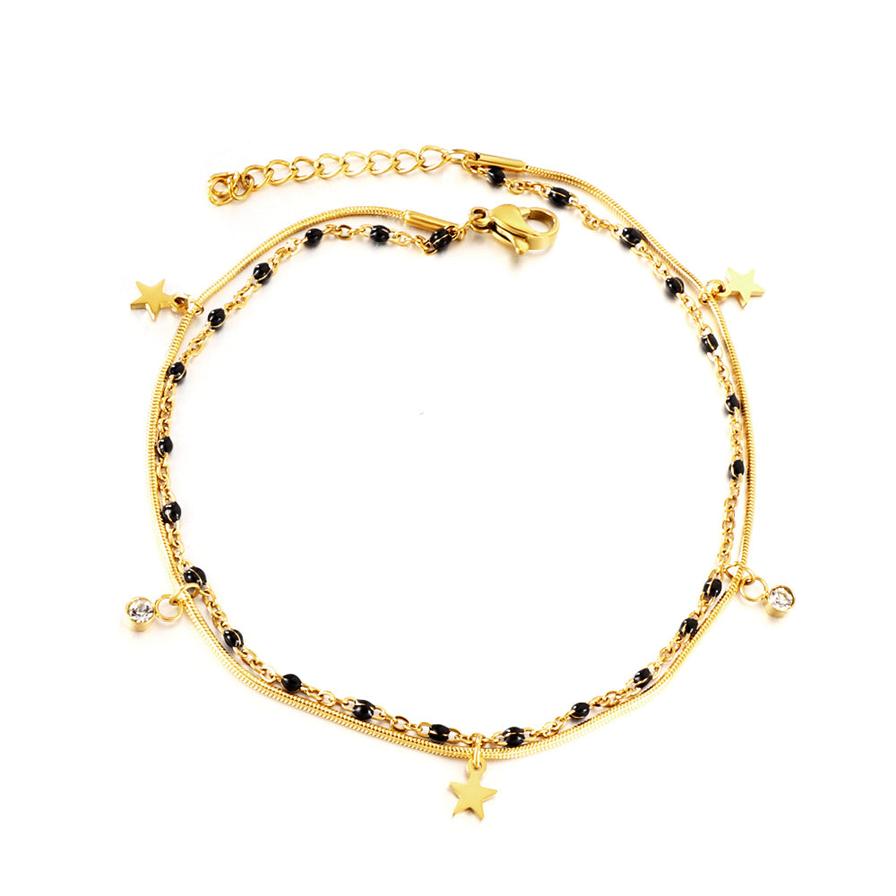 Midnight Star Anklet