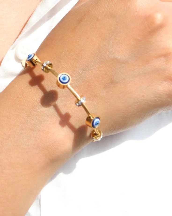 Signature Evil Eye Bangle