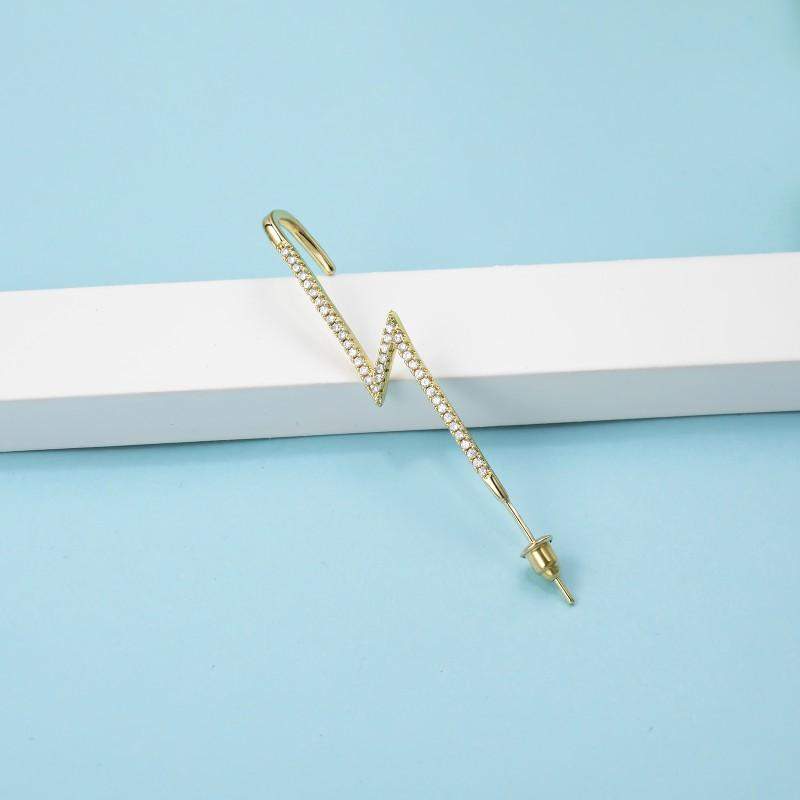 Crawler Hook Earrings - Silverse - Fab Couture