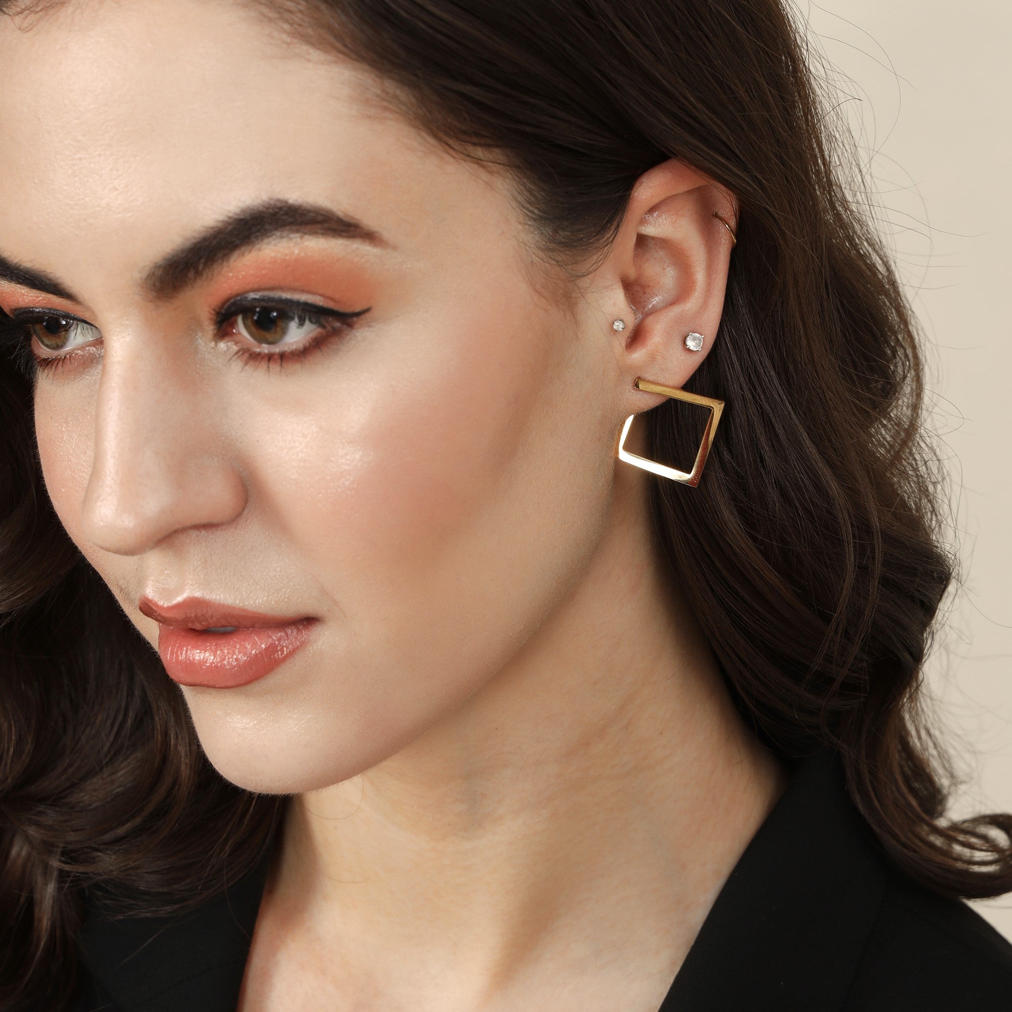 Geometric Hoops - Fab Couture